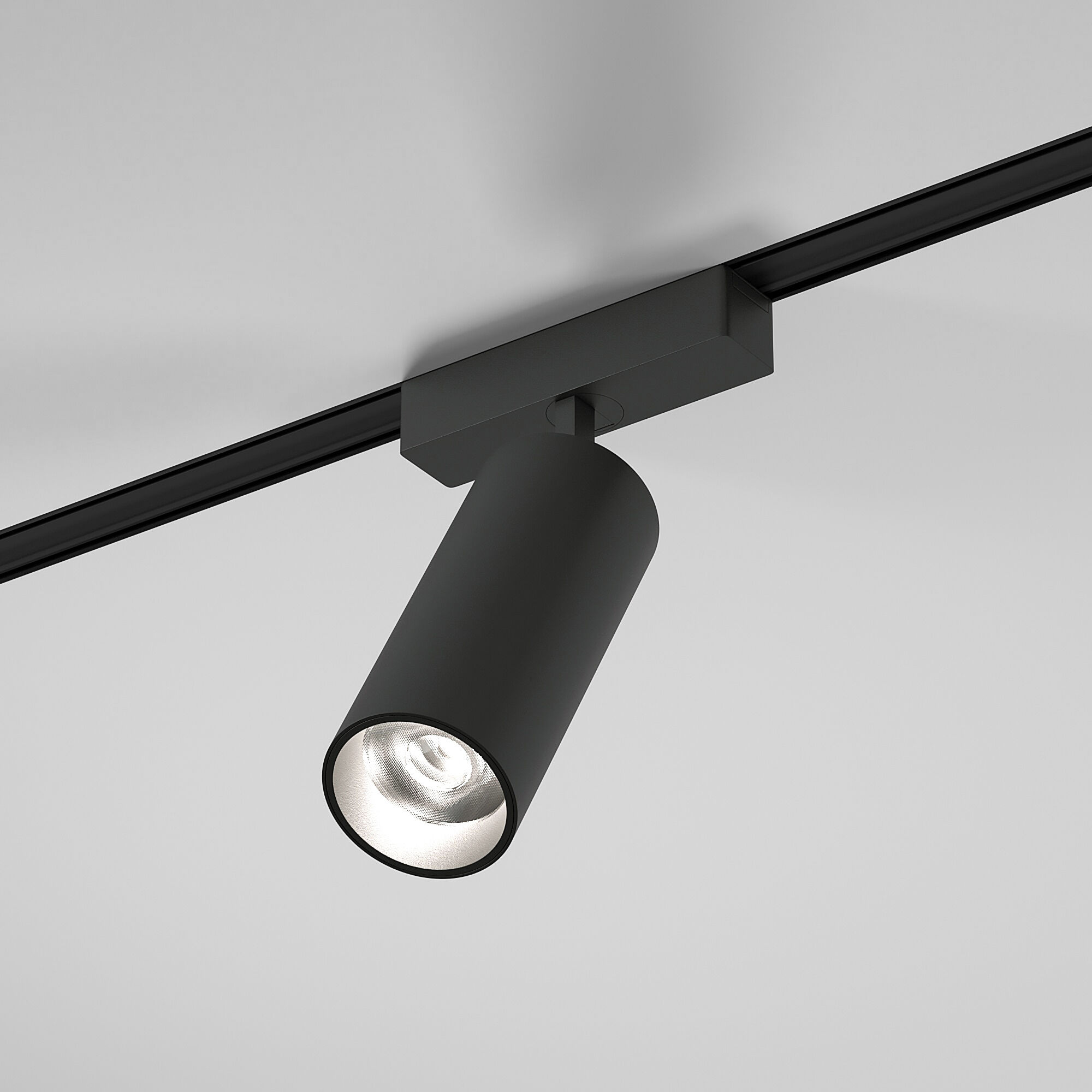 Трековый светильник LED 18W, 4000 К, 18,3*5,5*2,6 см, черный, Elektrostandard Flat Magnetic 85096/01