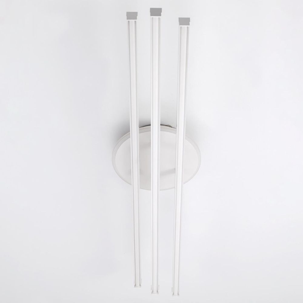 Люстра потолочная с пультом 94*14 см, LED 75W 3000-5500K Citilux Trent CL203630 белый