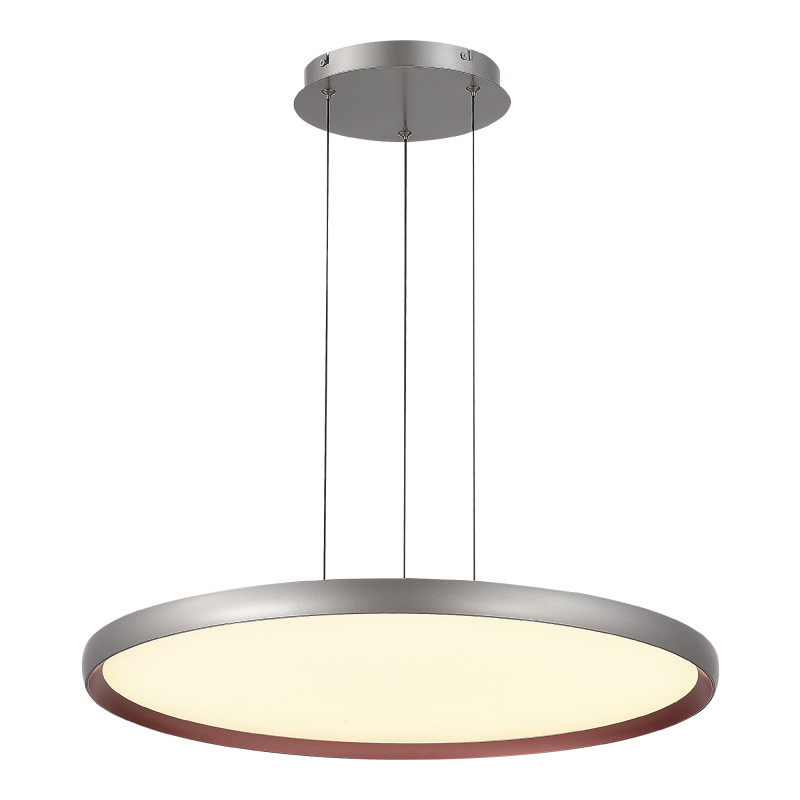 Подвесной светильник 59*200 см, LED, 45W, 3000-6000К, ST-Luce Satellite SL6015.413.01 серый