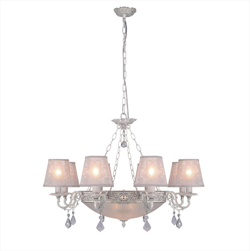 Подвесная люстра Citilux Бельведер CL424181, белое золото