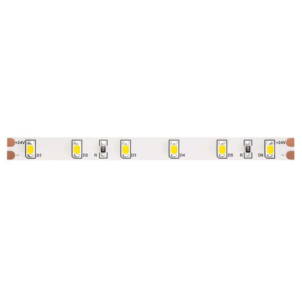 Светодиодная лента 24V 2835 4,8 Вт/м  4000K  IP20 Maytoni Technical Led Strip 10137, цена за метр, катушкой по 5 м