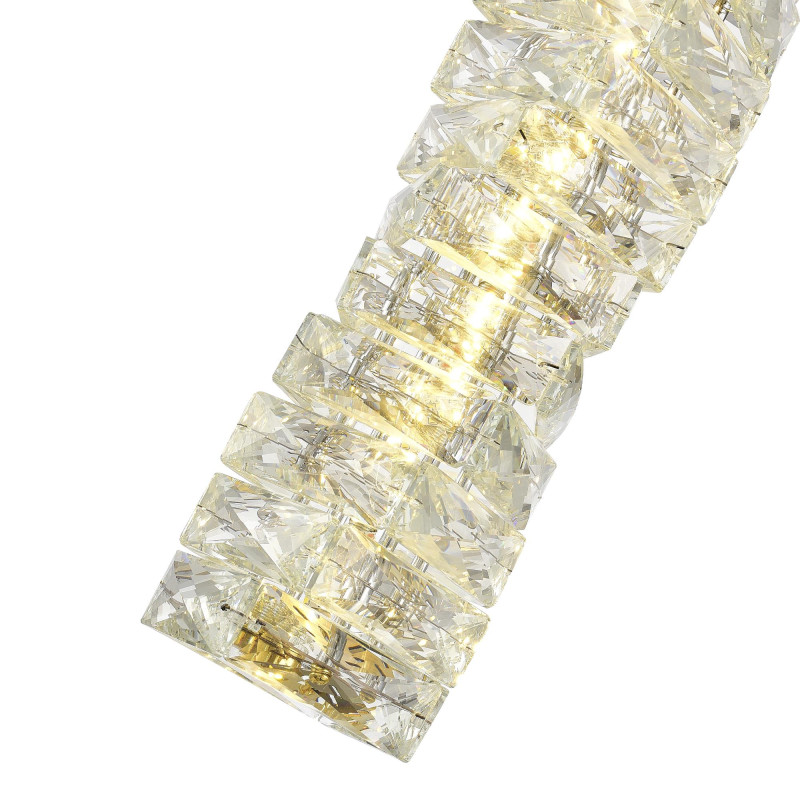 Подвес 12* см, LED*1*15W, 3000K, St Luce Espira SL6010.203.15, Золотистый