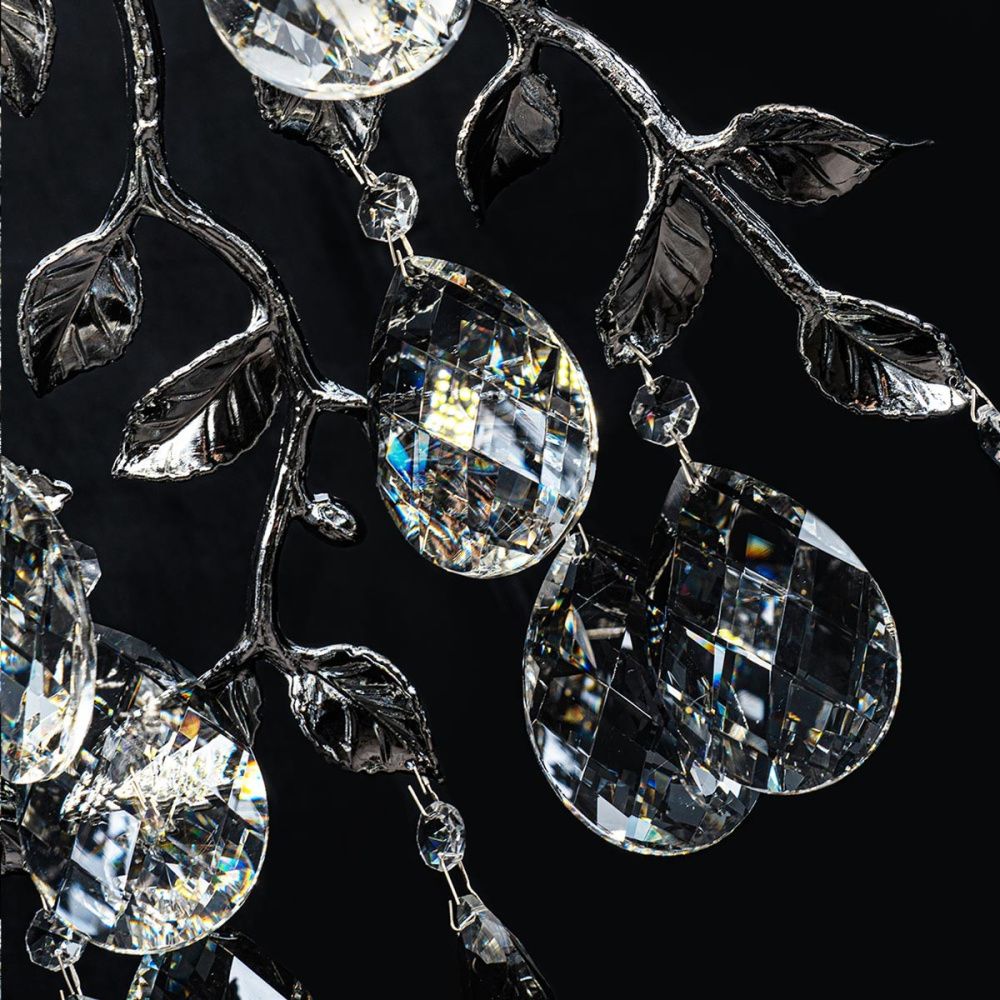 Подвесная люстра 80 см, MODELUX ML.8065.10 CR, хром