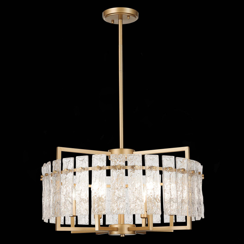 Люстра подвесная 60 см, 360W, ST LUCE MIRA SL1632.203.06 Шампань