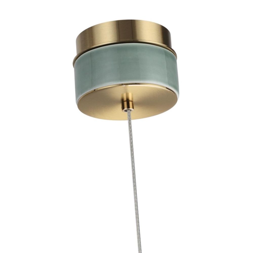 Подвесной светильник 14 см, 6W, 3000K, Odeon Light L-Vision Lulu 5452/6L, бронза