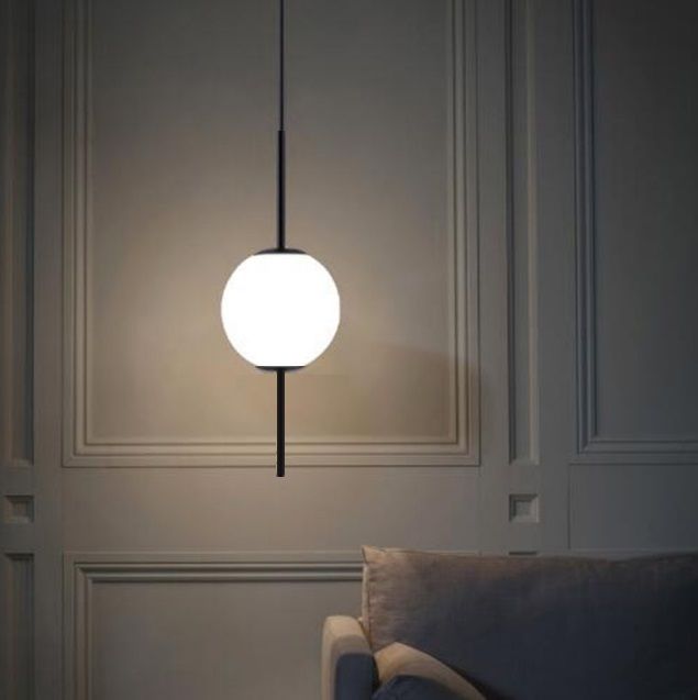 Светильник подвесной ElegantLight DZN-5397 ЧЕРНЫЙ D150*400/H1200/1/LED/6W/4000K BAALL 23-05