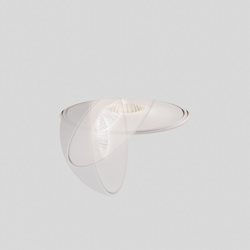 Встраиваемый светильник 9,9*9,9*4,9 см, LED, 9W, Maytoni Technical Move DL060-9W3-4-6K-TRS-W белый