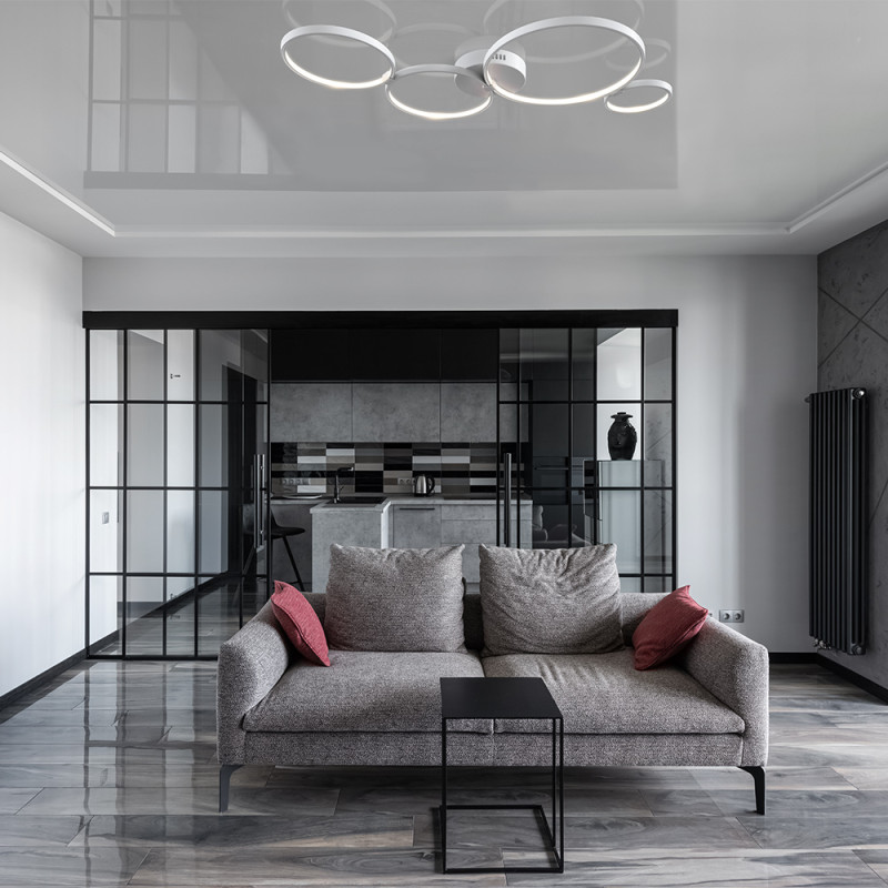 Накладная люстра 74*44*7 см, LED, 39W, 3000К-4000К, Maytoni Olympia MOD448CL-L35WK белый