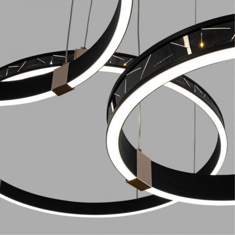 Светильник 154 см, 203W, 3000-6000K, Arte Lamp SHINE A2222SP-3BK, черный