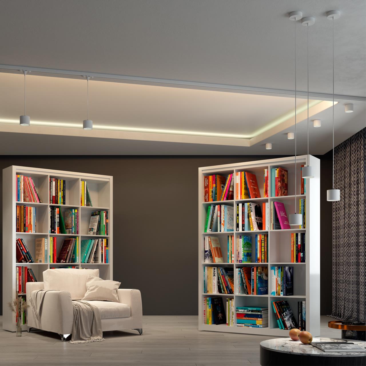 Светильник 9,8*9,8 см, LED 15W, 4000K Novotech OVER NT21 000 BIND 358791