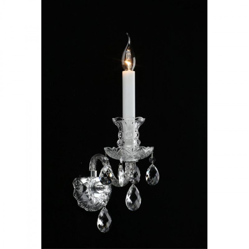 Бра 21*12*50 см, 1*E14, 60W, Aployt Ketrin APL.812.01.01, хром