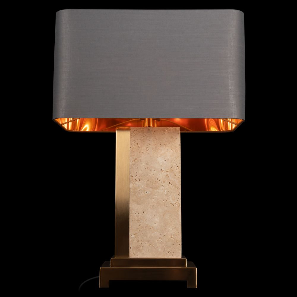 Настольная лампа 63 см, Loft IT Flagstone 10445T/D, бронза