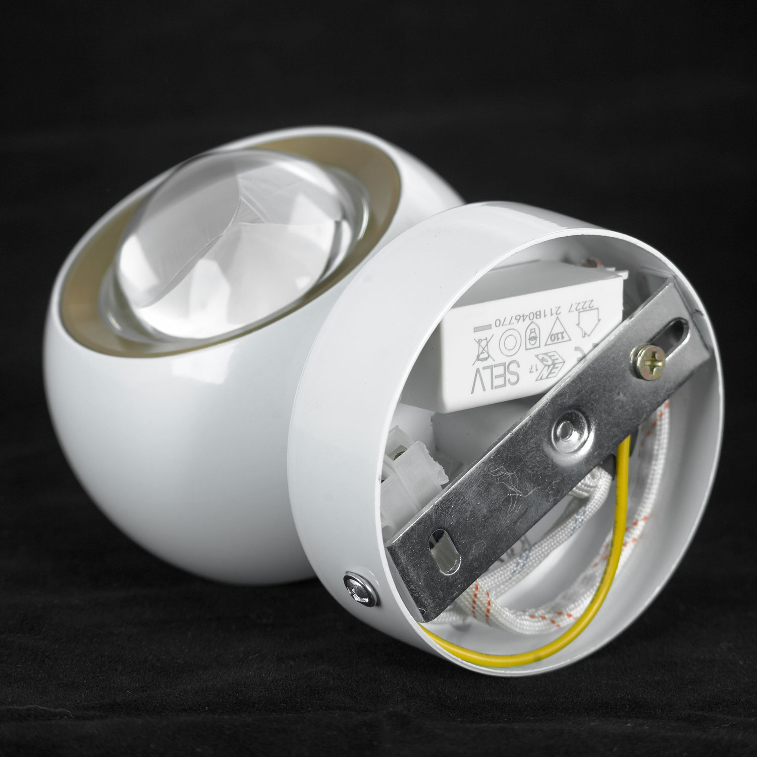Бра Lussole LSP-7076, 10*9 см, белый