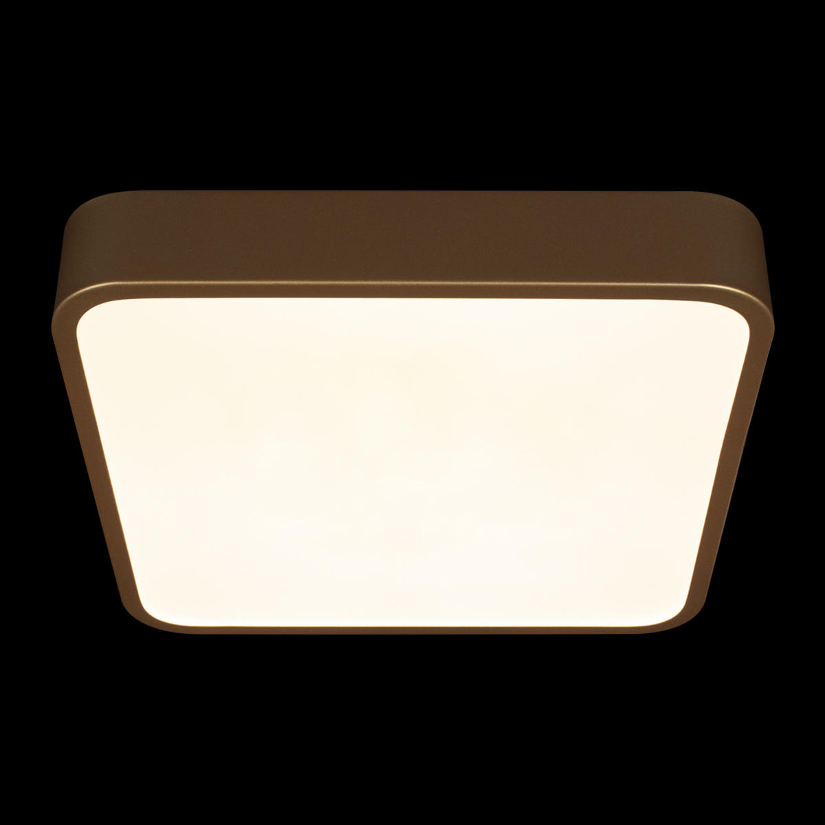 Потолочный светильник 30*30*5 см, 1*LED*24W 4000K золото LOFT IT Flims 10228/C