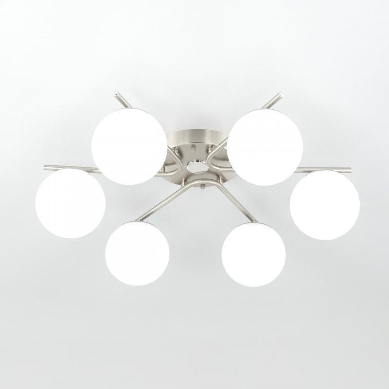 Люстра 66*20 см, LED*70 W, 3000-5500 К, Матовый хром Citilux Адам CL228A161