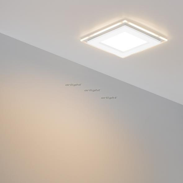 Офисный светильник Arlight 014934 9,6*9,6*4 см, 6W, белый (дневной)K,