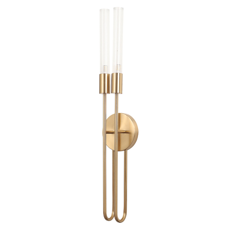 Бра 14*75 см, 2*G9*40W Латунь Crystal Lux DIA AP2