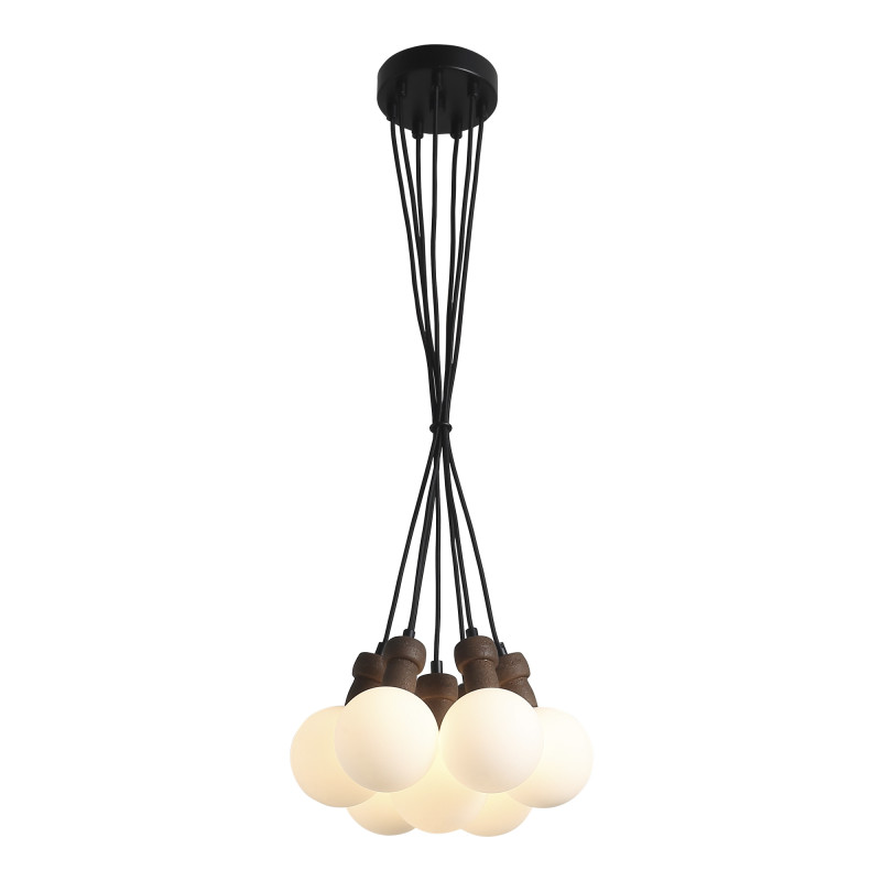 Светильник подвесной CORK 7*G9*5W 4000K ST LUCE SL6226.403.07 черный