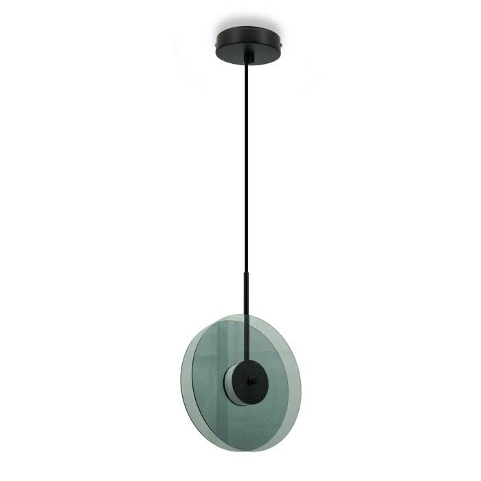 Светильник подвесной *37-200 см, 1*LED*7W, 3000K, Lightera Echuka LE142L-28S, Черный