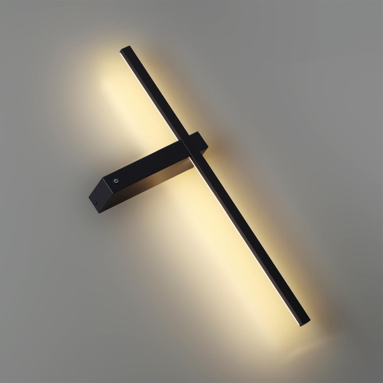 Бра 8*22*60 см, LED 6W*3000 К, Lumion Blake черный, 5694/6WL