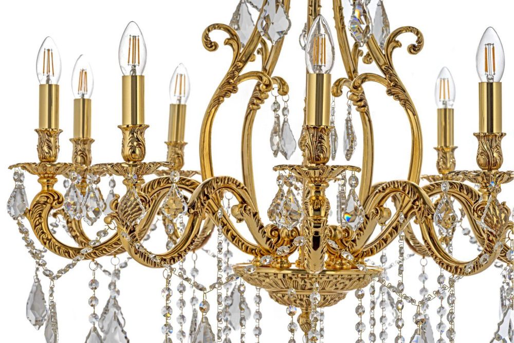 Люстра *87*84 см, 10*E14*40W, Dio D`arte Barolo Gold Barolo E 1.1.10.600 CG, Золото