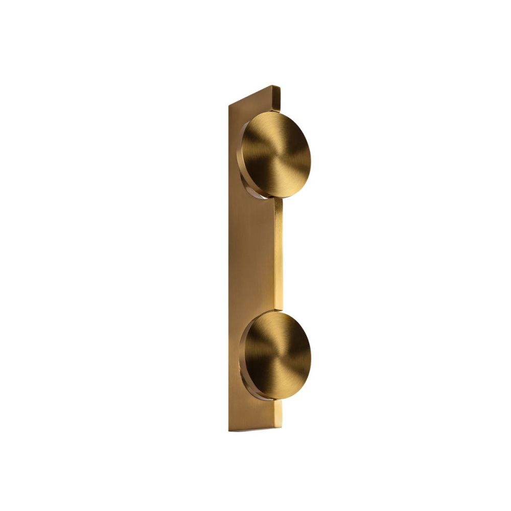 Настенный светильник 40 см, 10W, 3000K, Loft IT Flame 10452/2W Gold, золото