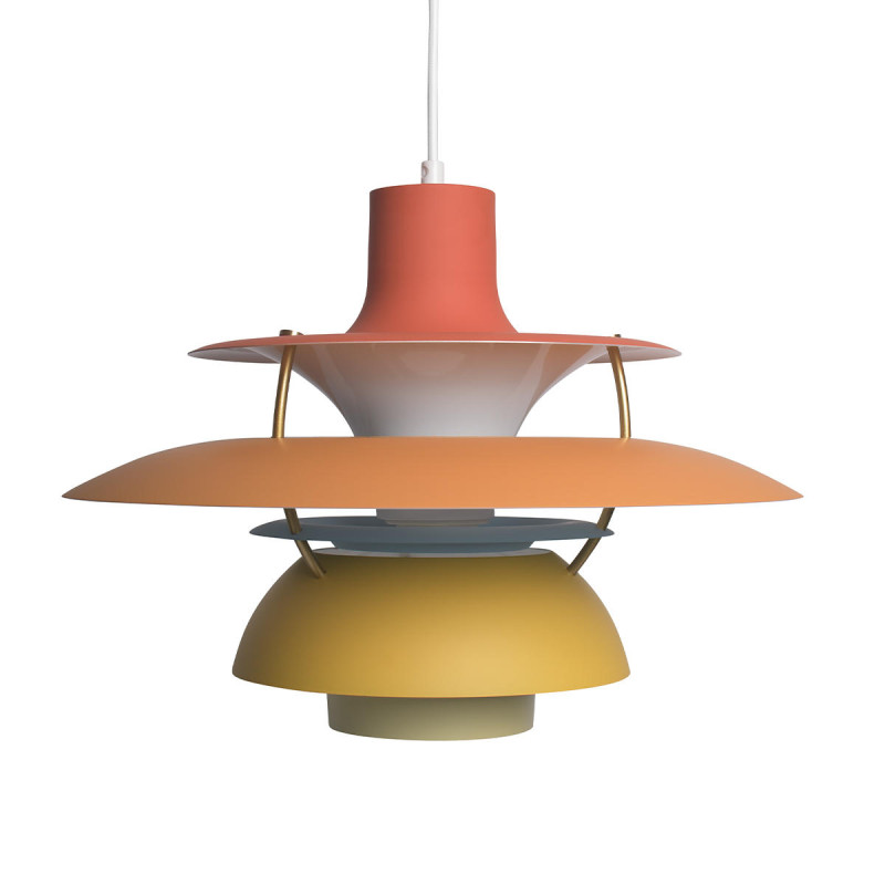 Светильник *40 см, 1*E27*40W, Loft It 10113 Orange Floret, Оранжевый