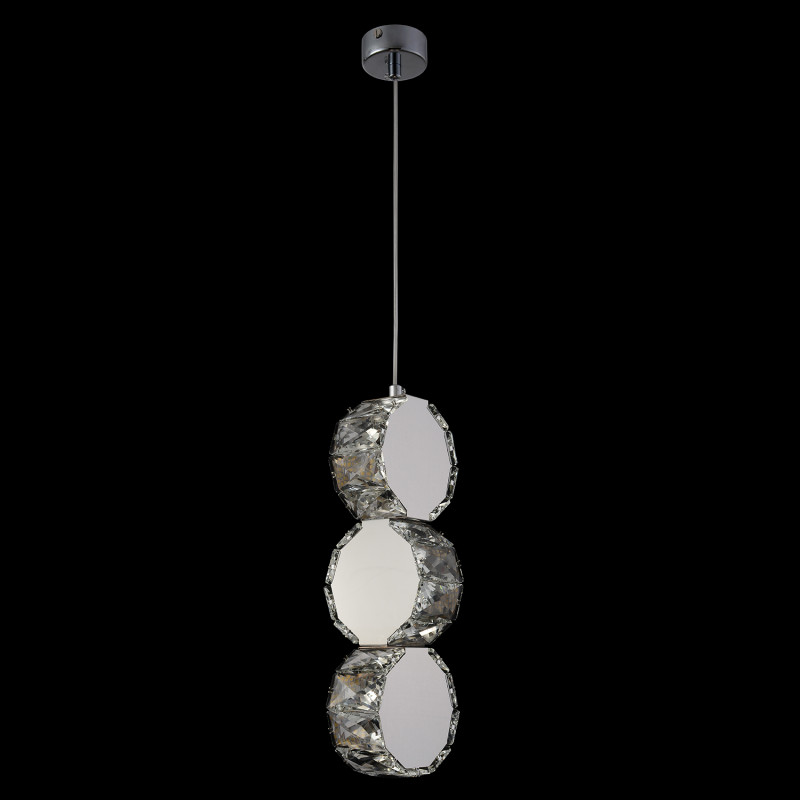 Светильник подвесной 11 см, Crystal Lux BESO SP3, хром