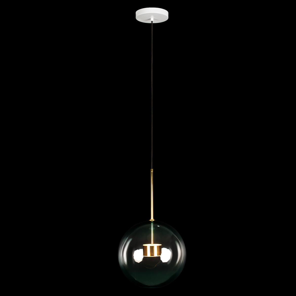 Подвесной светильник 30*52 см, 1*LED*10W LOFT IT Bolle 2027-P1 Blue золото