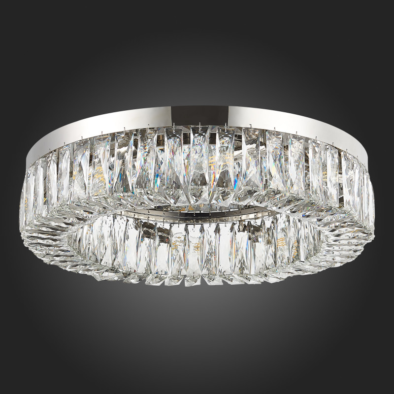 Люстра потолочная 62 см, 320W, ST LUCE Rifrazio SL1226.102.08 Никель