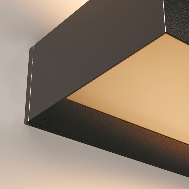 Бра 12*30 см, LED 20W, 3000К, Графит Maytoni Lot O428WL-L20GF3K