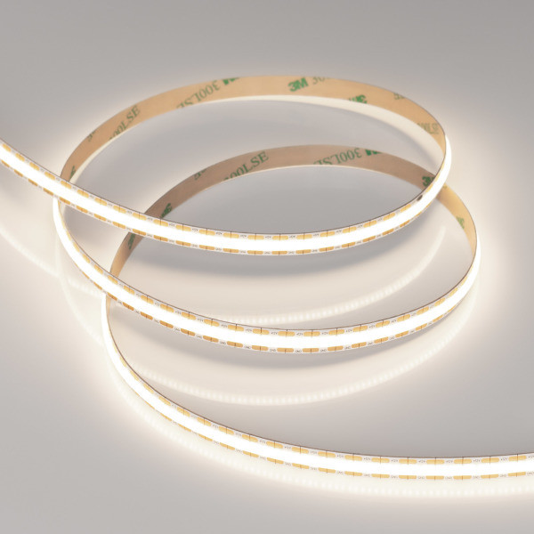 Лента COB-X528-8mm 12V Day4000 (11 W/m, IP20, CSP, 5m), Arlight 037858. Цена указана за 5 метров. Продается кратно 5 метрам.