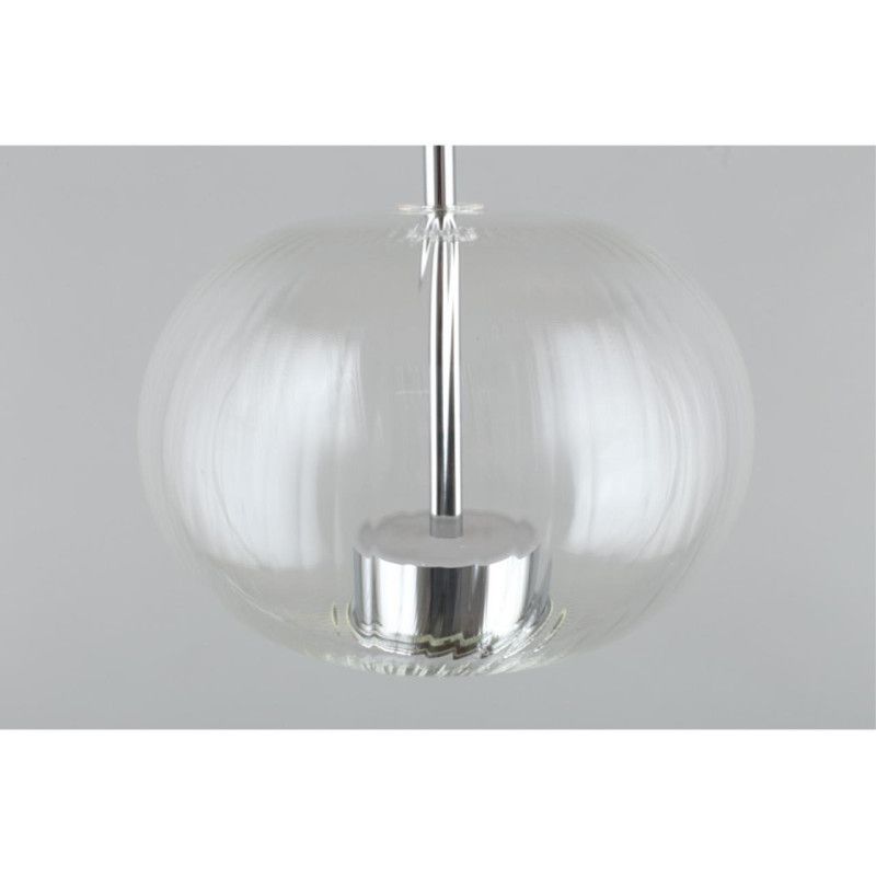 Подвесной светильник 22*50-145 см, 1*LED, 12W, 3000K, Aployt Ambr APL.057.16.12, хром