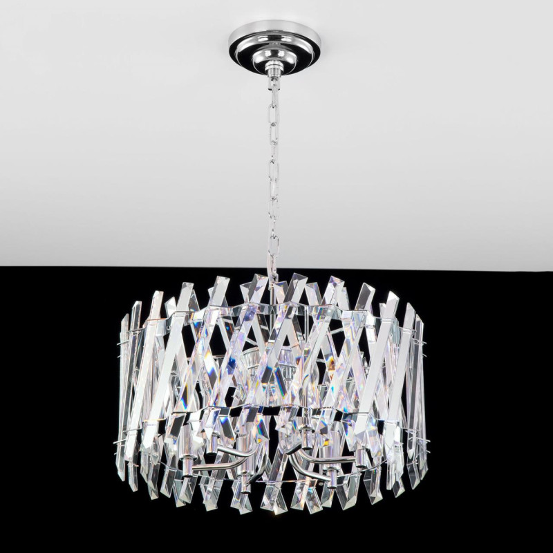 Люстра 47*110 см, 6*E14, Хром Citilux Ингвар CL334261
