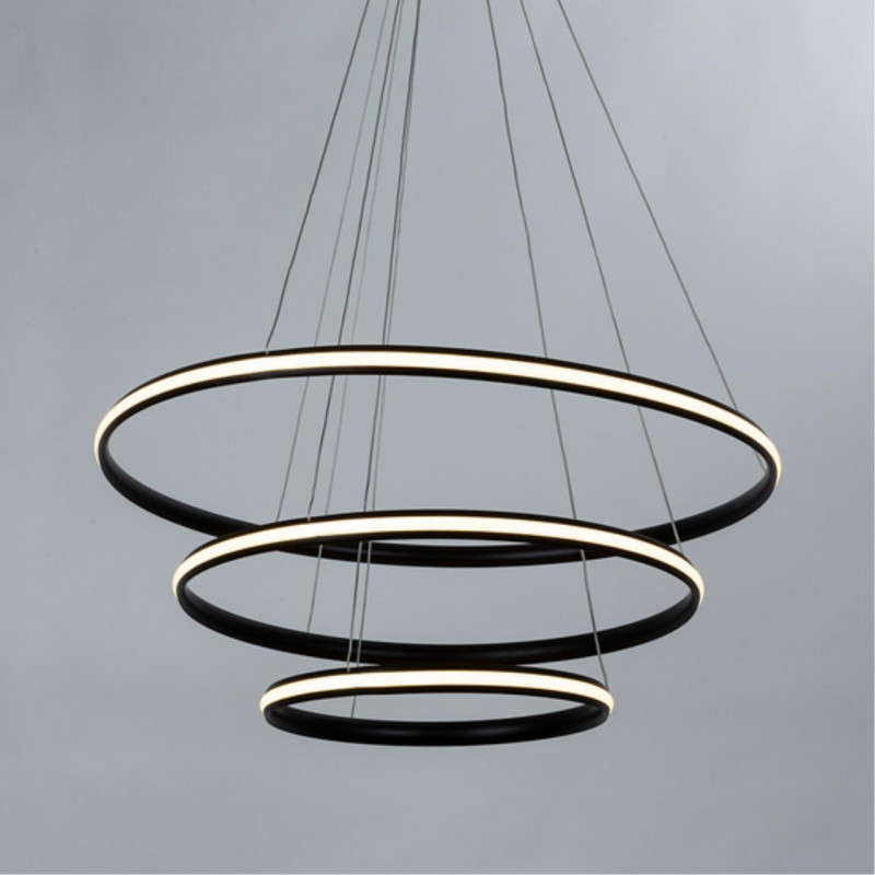 Светильник 80 см, 145W, 3000-6000K, Arte Lamp Meridiana A2198SP-3BK, черный