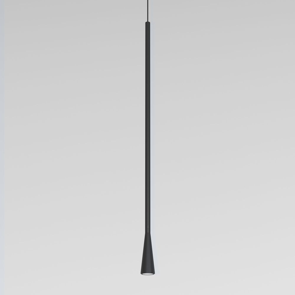 Подвесной акцентный светильник 6*6*140 см, LED, 7W, 4000K, Elektrostandard Vist 50312 LED, черный