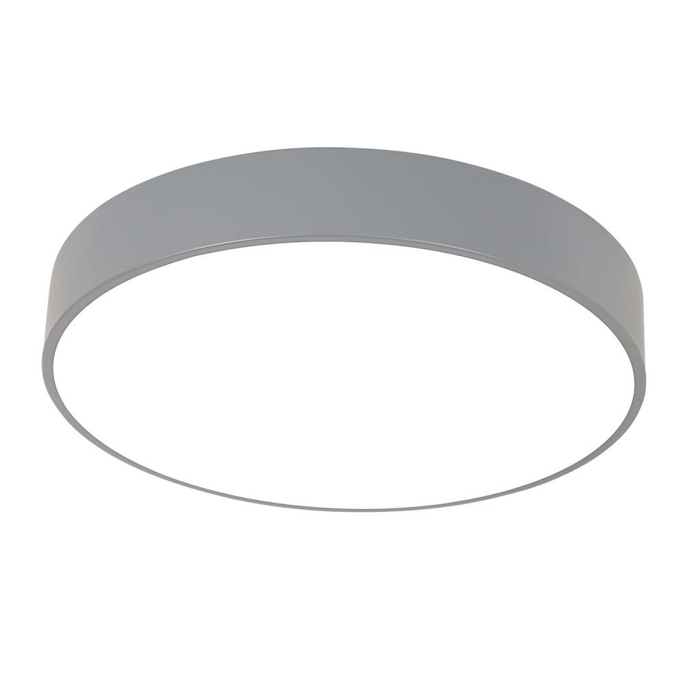 Потолочный светильник 40*8 см, 4*LED, 30W, 4000K, F-Promo Arena 4682-4C, серый