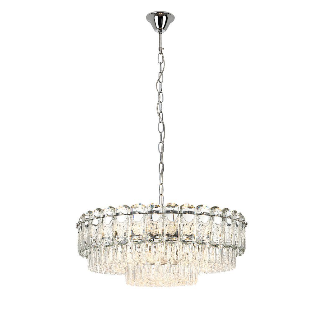 Люстра 60 см, 13*Е14*40W, Modelux  ML.7092.600 CR, Хром