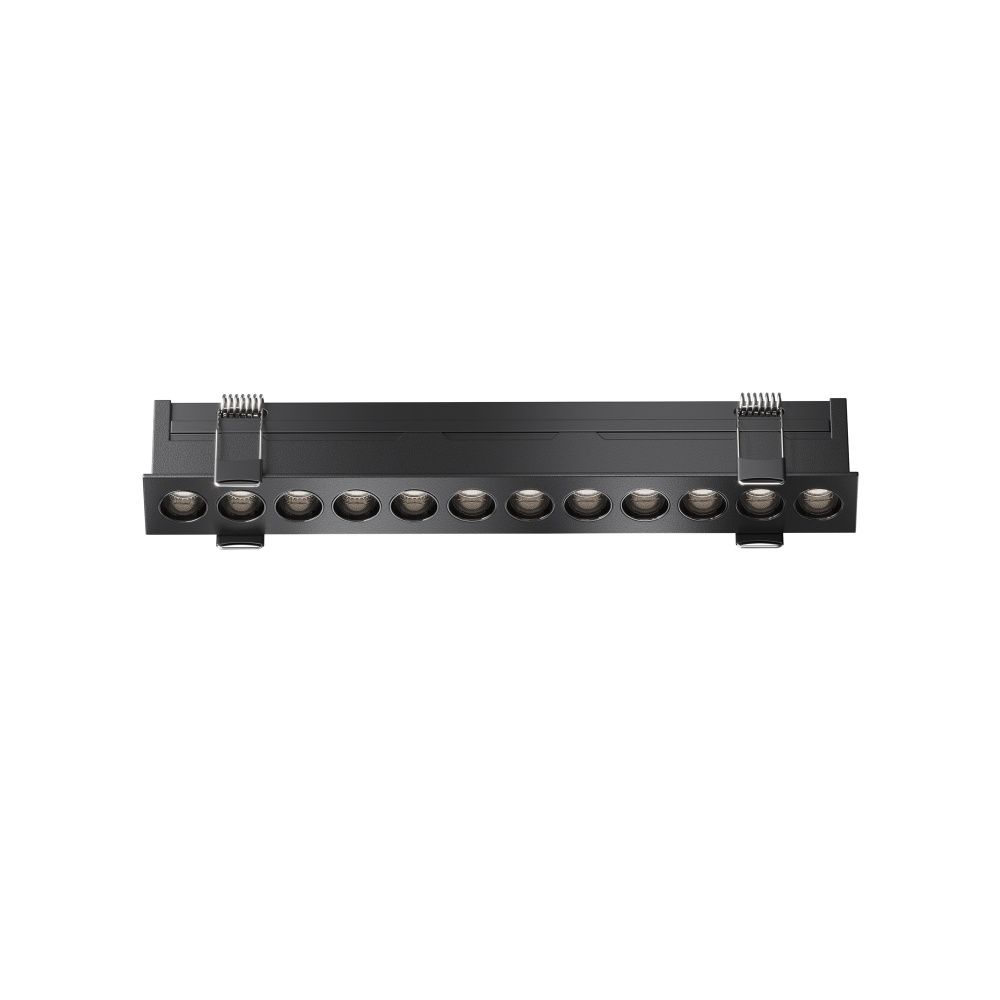 Встраиваемый светильник  DL065-20W3-6K-B 25,5*3,1*-3,95 см, *LED*20W, 6000K, Maytoni technical Points DL065-20W3-6K-B, Черный