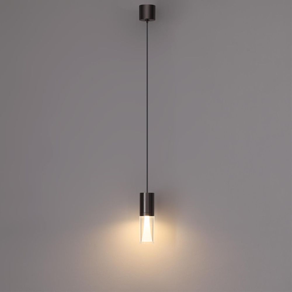 Подвесной светильник *65*220- см, 1*LED*4W, 3000K, Odeon Light Defance 7143/4L, черный