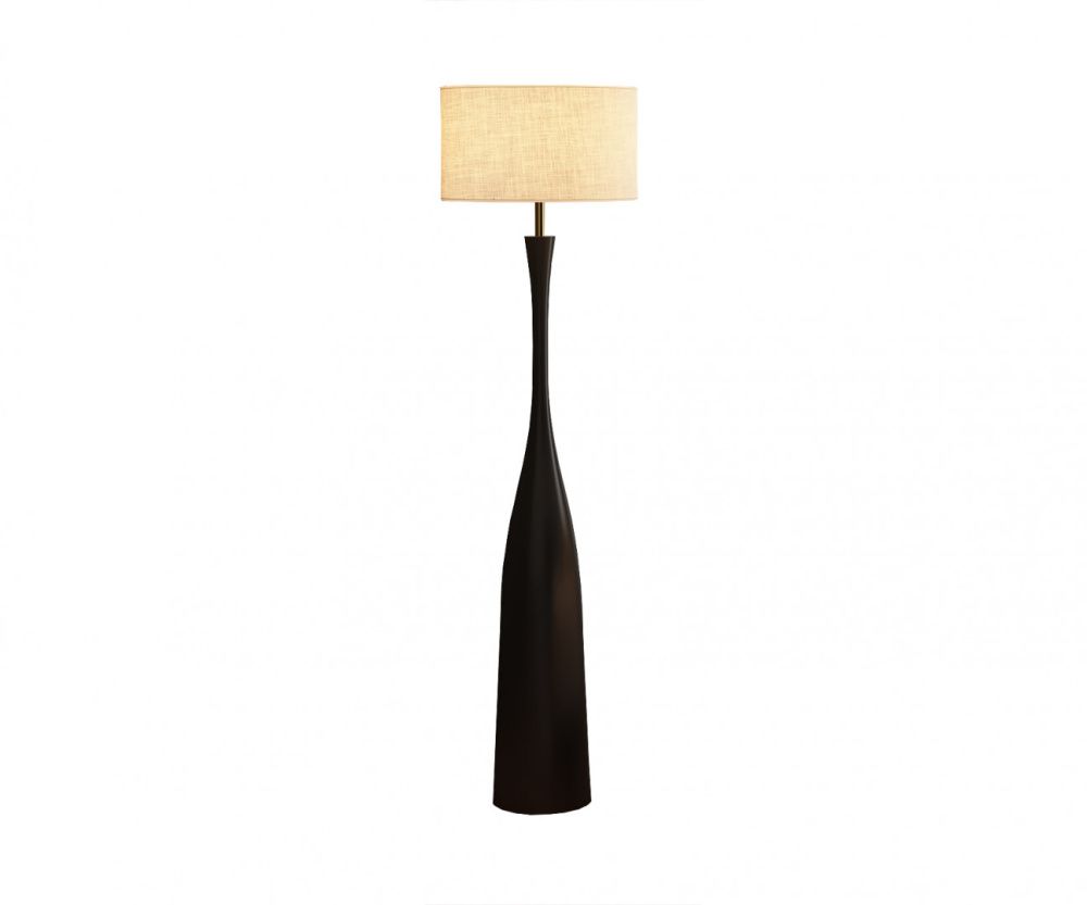 Торшер 165 см, Kink Light 07016-F,19, черный