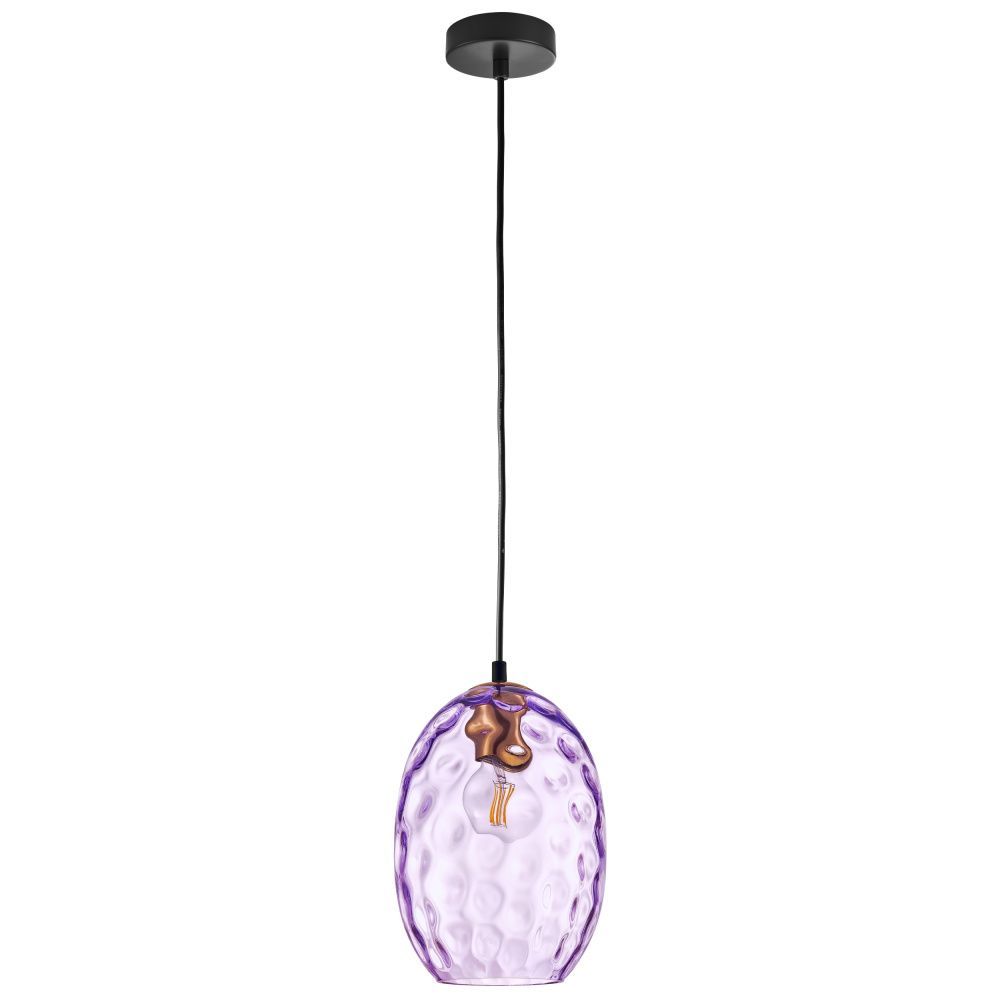 Подвес *18*27,5-130 см, 1*E27*12W, Lightstar Nubella 806128, Черный; Бронза