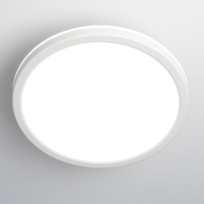 Светильник накладной 30*2,5 см, LED 30W*Мульти Citilux CL738240VL Бейсик Лайн Белый 