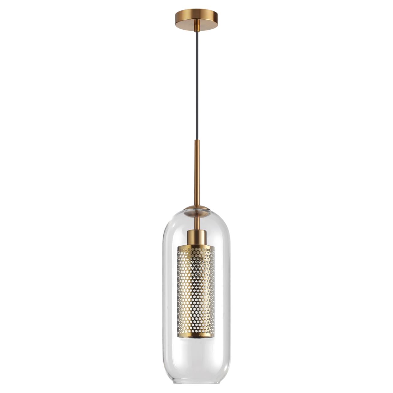 Подвесной светильник Odeon Light Clocky 4940/1, бронза