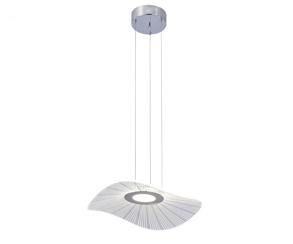 Светильник подвесной 40 см KINK Light Жасмин 08036-40,02, 10W LED, 4000K, хром