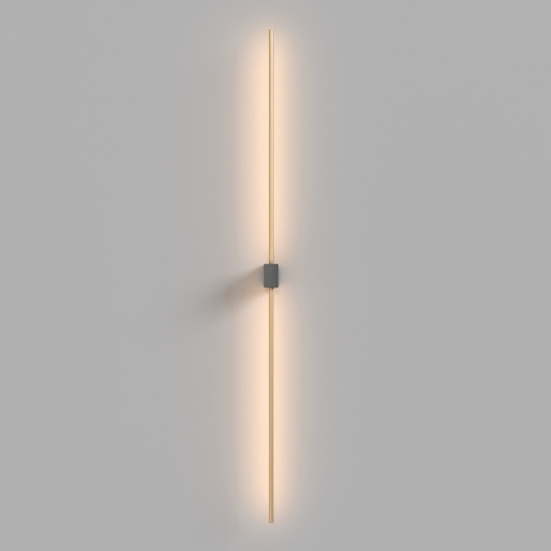 Бра Maytoni Technical Pars C071WL-L12GB3K, 12W LED, 3000K, черный-золото