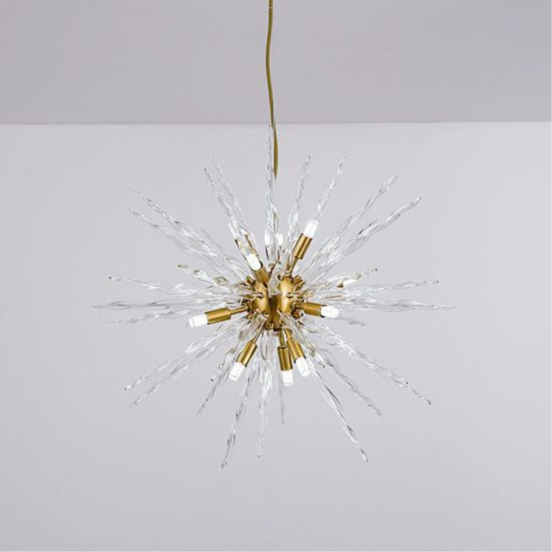 Подвесная люстра 55 см, Arte Lamp BELLA A1066SP-12PB, медь