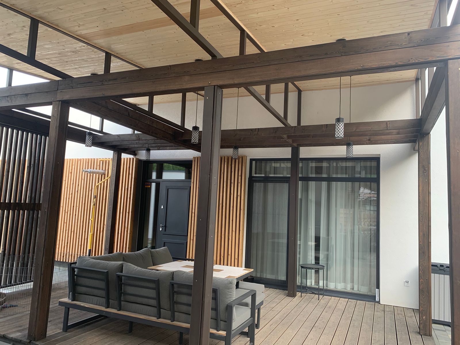 Уличный настенный светильник Odeon Light Dunes 4834/1W, черный