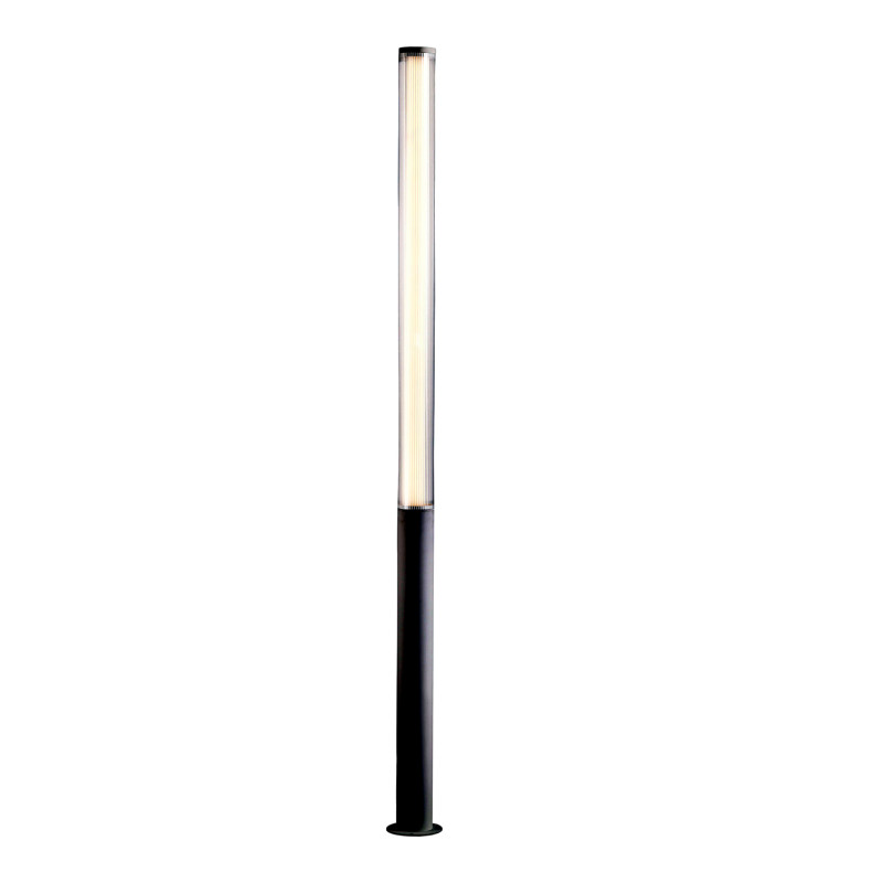 Садово-парковый светильник 15,5*205 см, 1*LED, 100W, 3000К, Favourite Kolonne 4393-3F черный