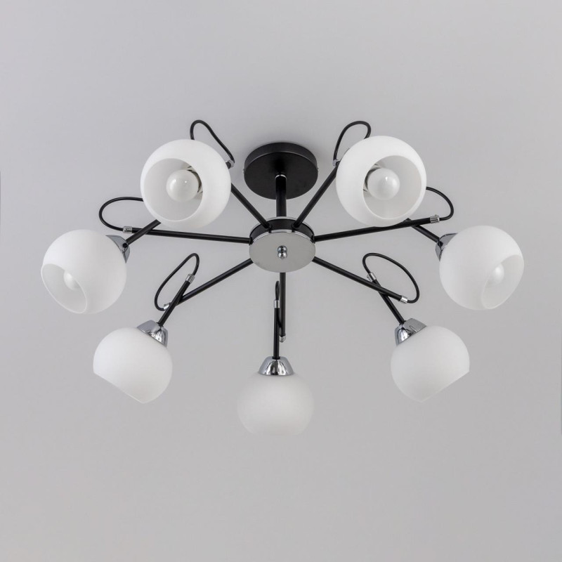 Люстра 72 см Citilux Стивен CL141271 черная